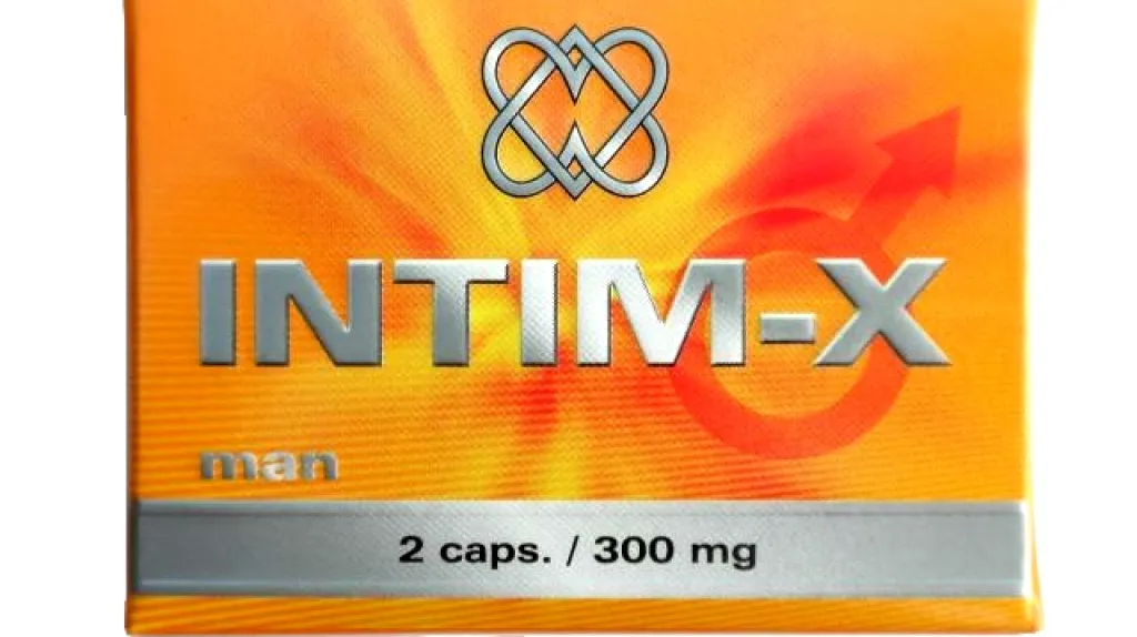 Doplněk stravy na podporu erekce INTIM-X