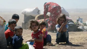 Desetitisíce kurdských uprchlíků v Turecku