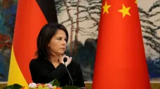 Německá ministryně zahraničí Annalena Baerbocková na návštěvě Číny