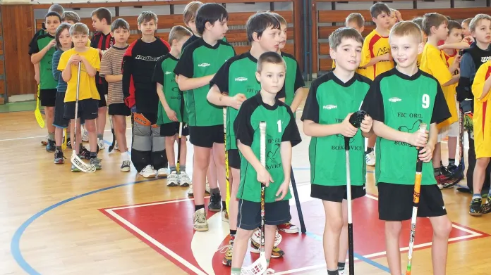 Turnaj žáků ve florbalu - Boskovice
