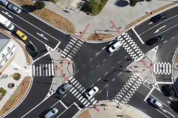 ŘSD zprovoznilo zrekonstruovanou silnici I/55 v Kunovicích. Dopravu z města odvede až dálnice