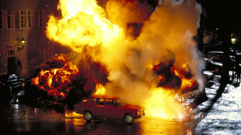 Několik desítek lokací v centru Prahy zastupuje ve filmu Ghost Protocol místa v Budapešti a Moskvě.