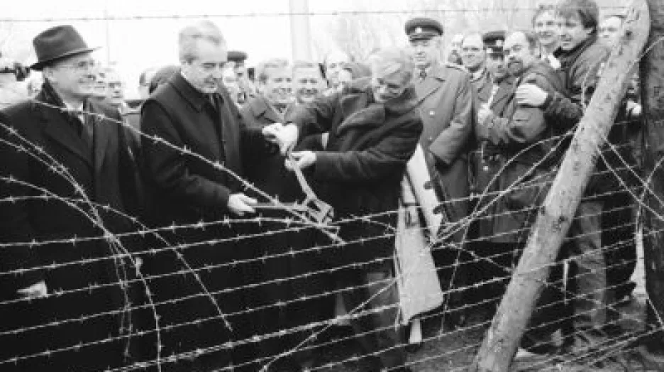 Přestřihávání \"železné opony\" mezi Rakouskem a Českem