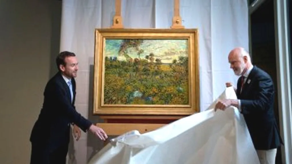 Vincent van Gogh / Západ slunce v Montmajour