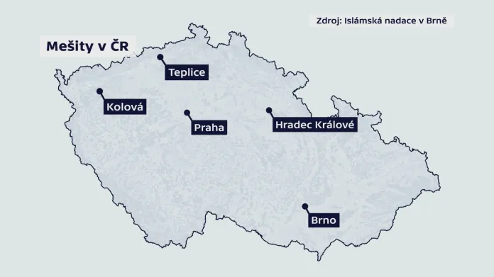 Mešity v ČR