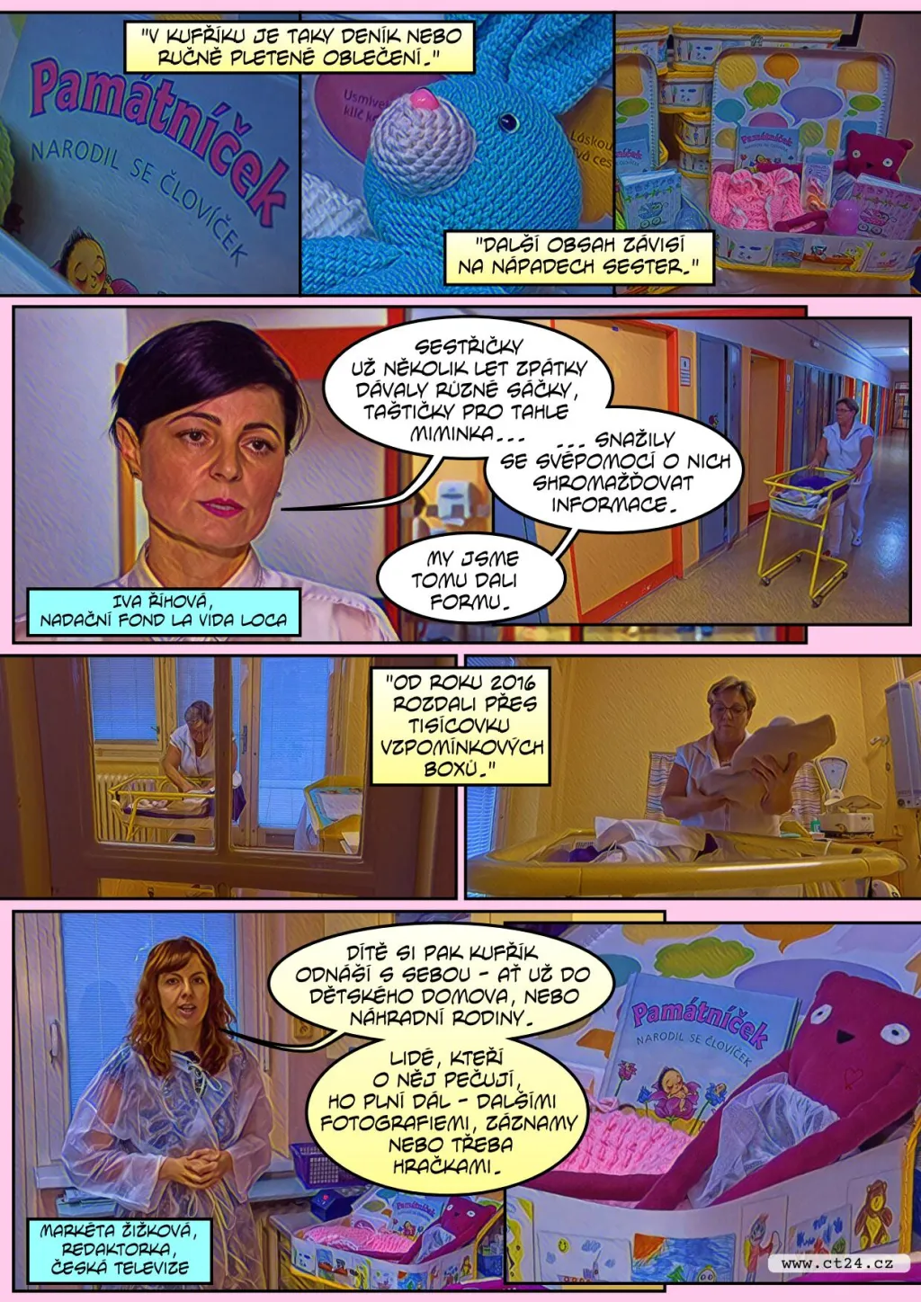 V Česku je ročně odloženo nebo odebráno až 500 novorozenců. Pomoci jim má projekt "Život v kufříku"