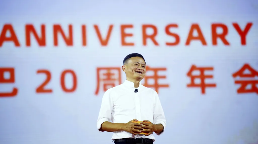 Zakladatel společnosti Ant Group Jack Ma