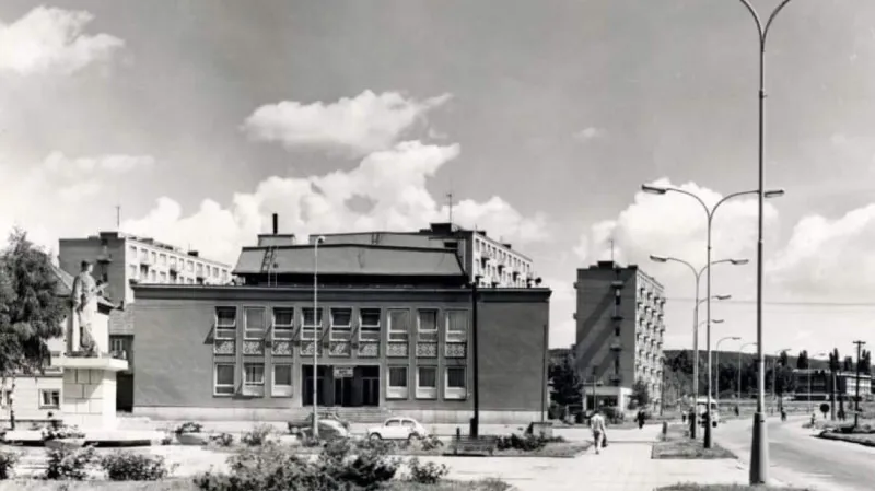 Proměna kuřimského náměstí v čase