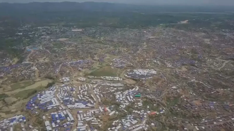 Uprchlický tábor v bangladéšském Kutupalongu
