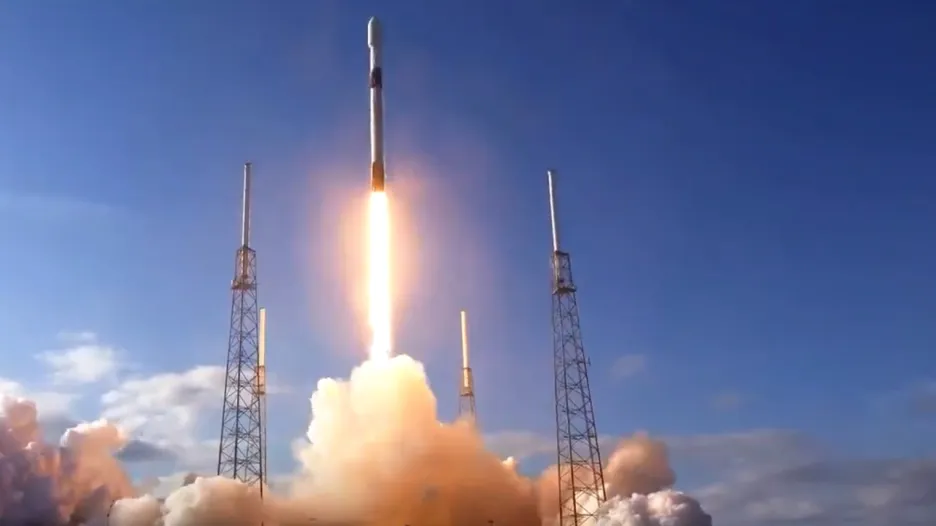 Start mise SpaceX