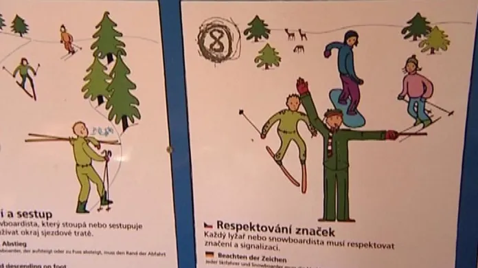 Pravidla při lyžování