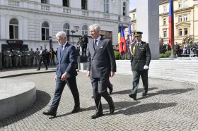 Svoboda a mír nejsou samozřejmostí, řekl prezident Pavel při příležitosti oslav konce války