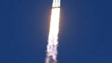 Start rakety Falcon Heavy