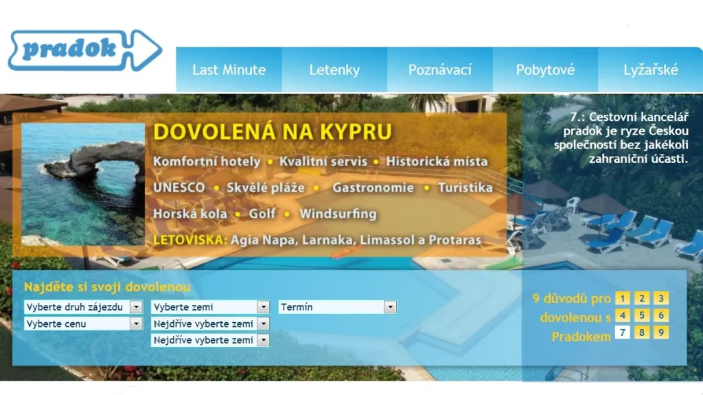 Cestovní kancelář Pradok