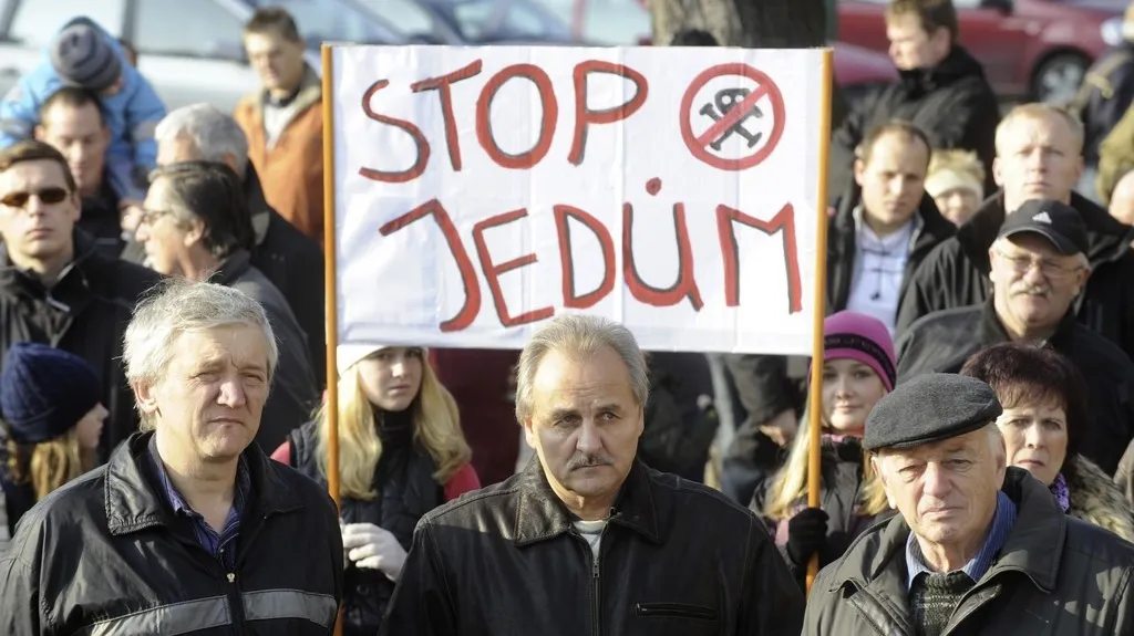 Protesty v Litoměřicích