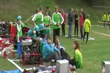 Malí hasiči si změřili síly v Doubravách na Zlínsku