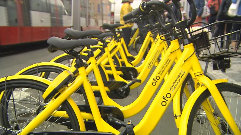 Bikesharing firmy ofo