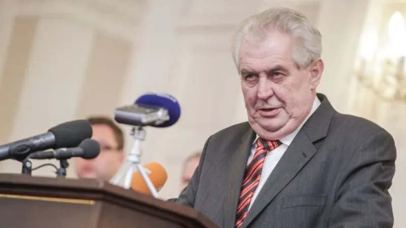 Studio ČT24: Zeman v Berlíně