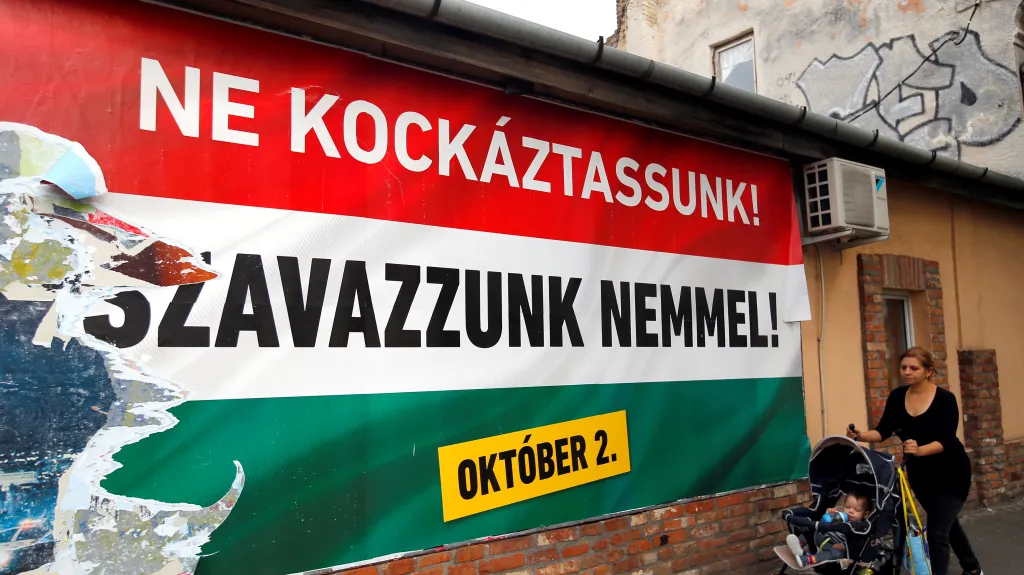 Kampaň před maďarským referendem