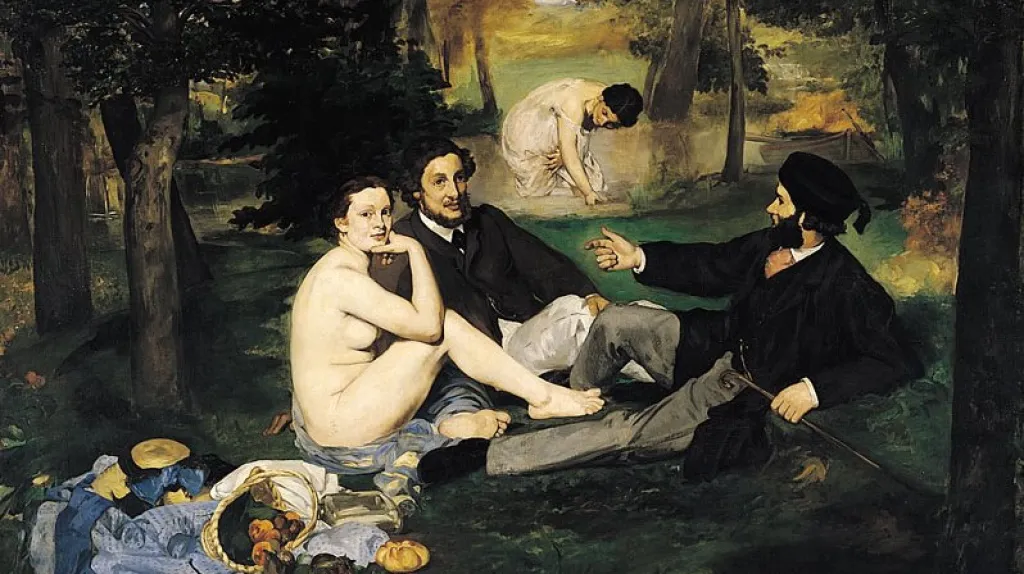 Édouard Manet / Snídaně v trávě (1863)
