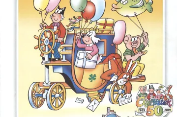 Čtyřlístek a přátelé si v Poštovním muzeu vyměňují známky