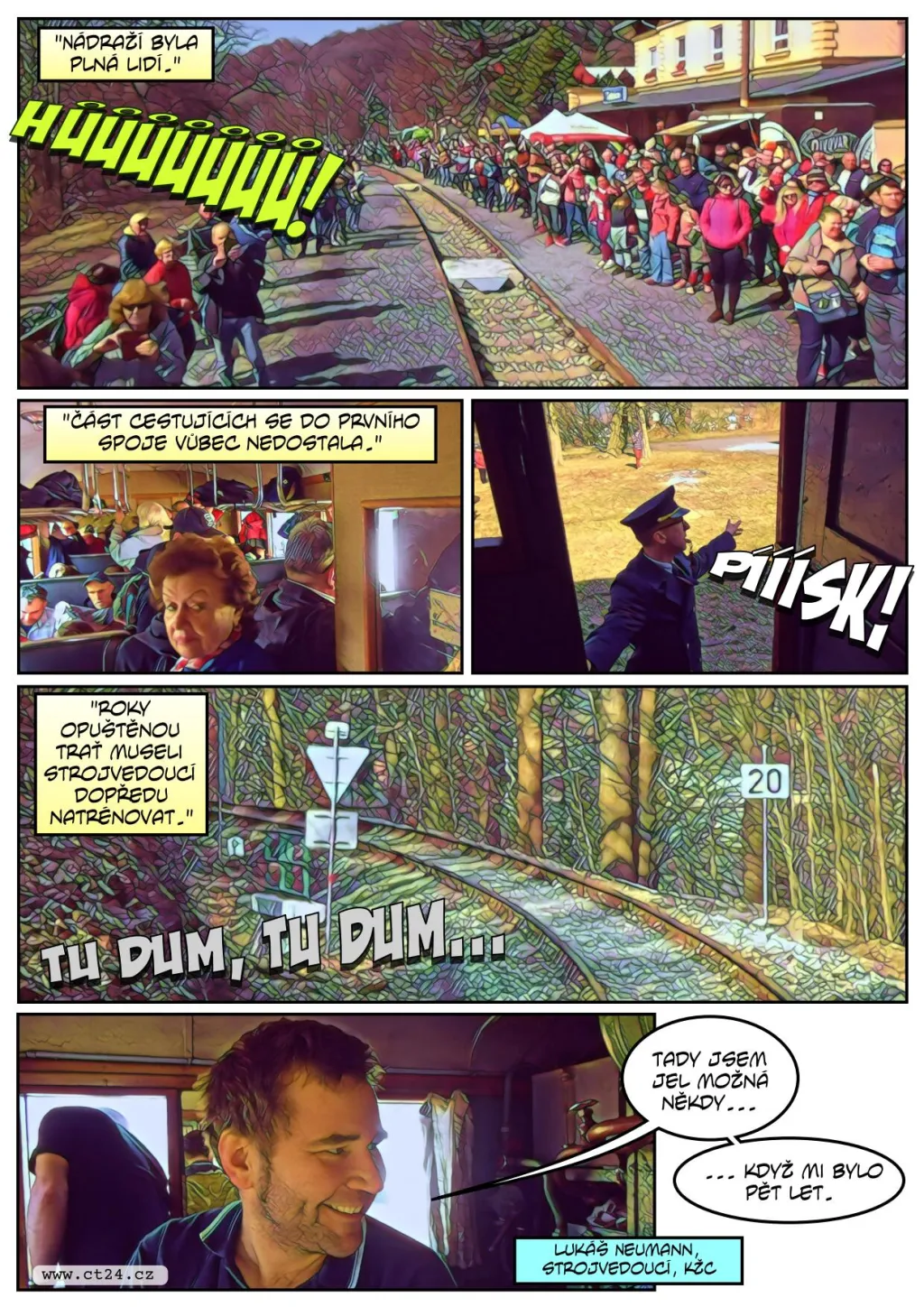 Na „kozí dráhu“ se vrátil železniční provoz