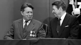 Caspar Weinberger a Ronald Reagan