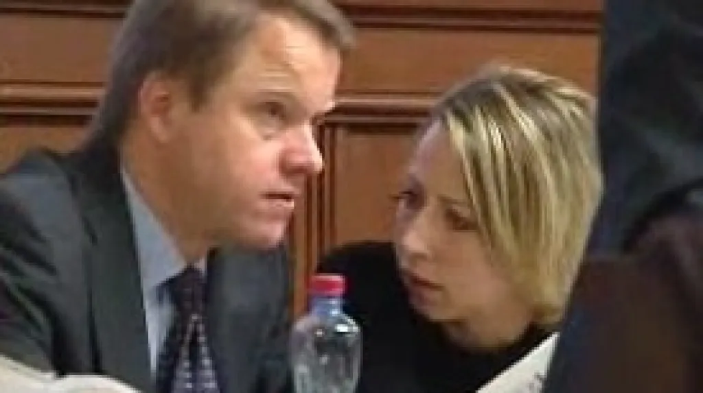 Martin Bursík a Kateřina Jacques