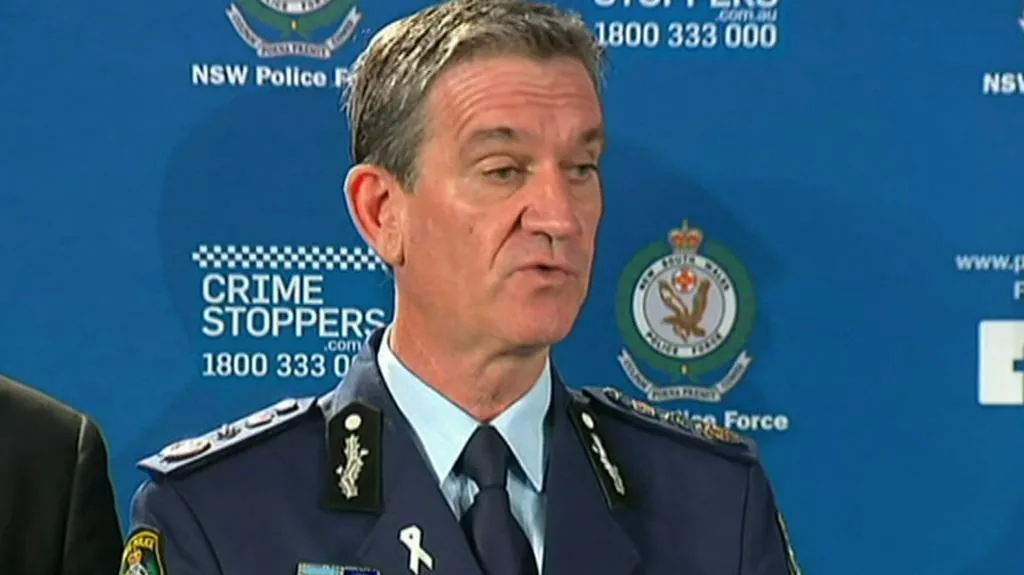 Andrew Scipione na brífinku k dramatu kolem rukojmích v Sydney