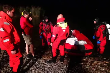 Jako na moři. Bouře na Nových Mlýnech potopila loď, další dvě měly problémy
