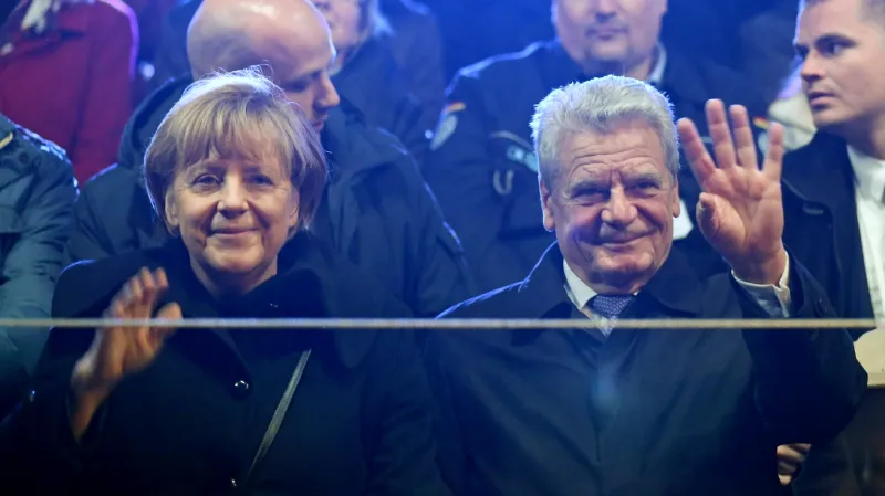 Angela Merkelová a Joachim Gauck