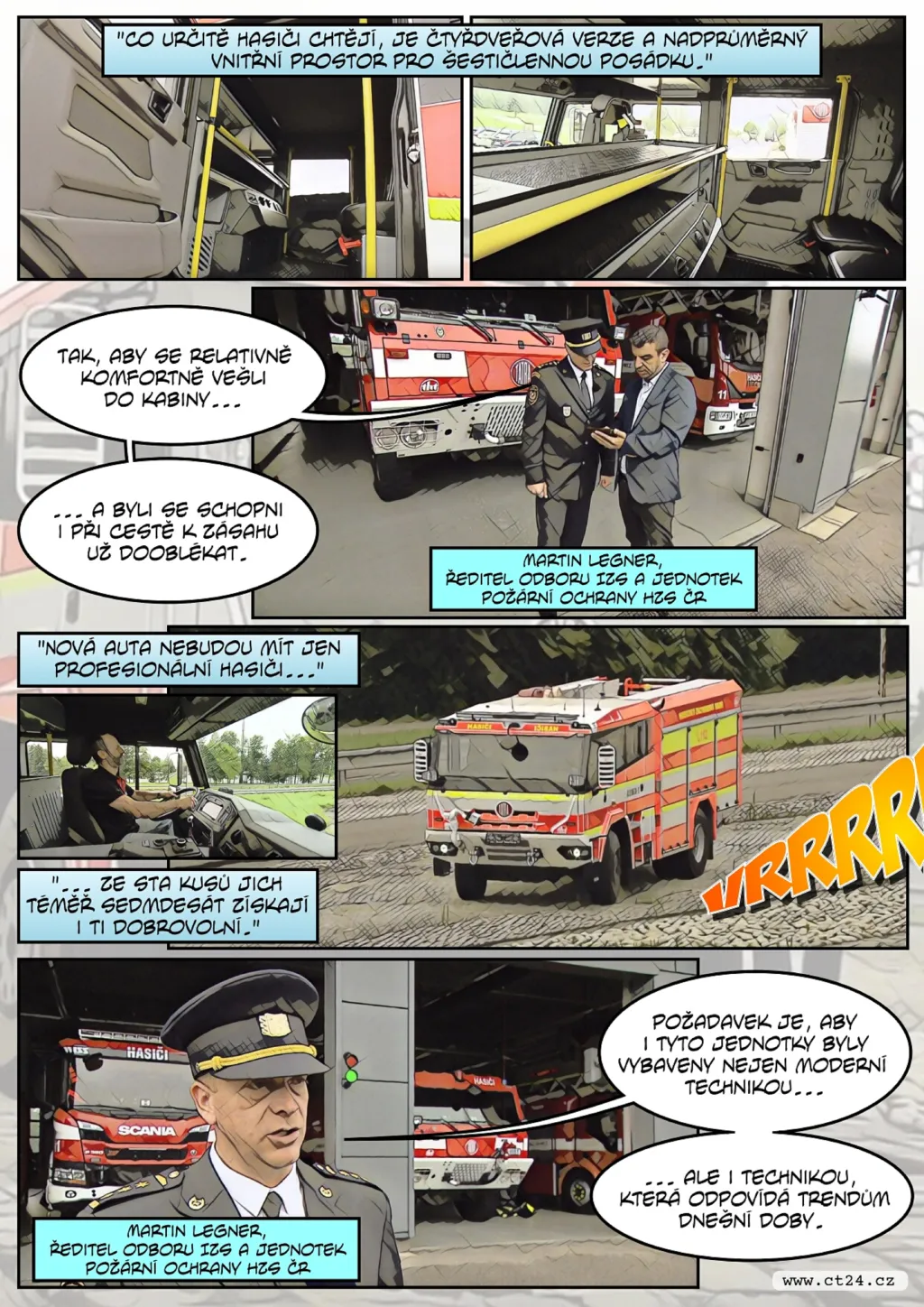 Hasiči získají nové vozy z Tatry Kopřivnice