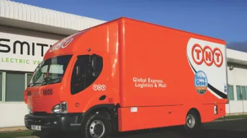 Nákladní auto s elektrickým pohonem