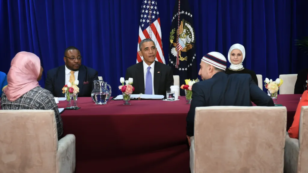 Americký prezident Barack Obama navštívil mešitu