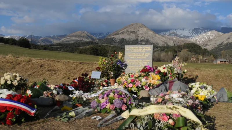 Místo neštěstí ve francouzských Alpách