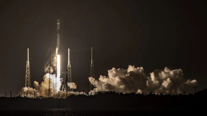 Sedmý start stejné rakety SpaceX