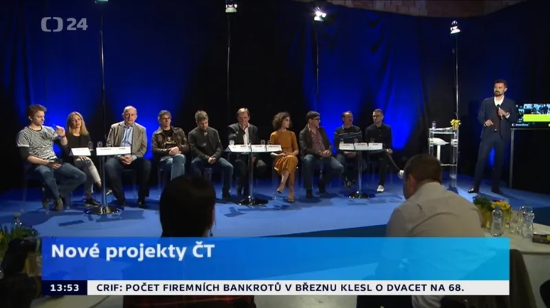 Tisková konference k novinkám dramatické tvorby ČT