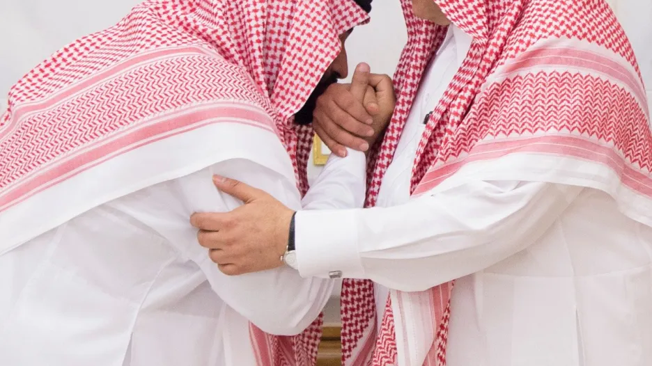 Předání následnictví mezi Muhammadem bin Najífem a Muhammadem bin Salmánem