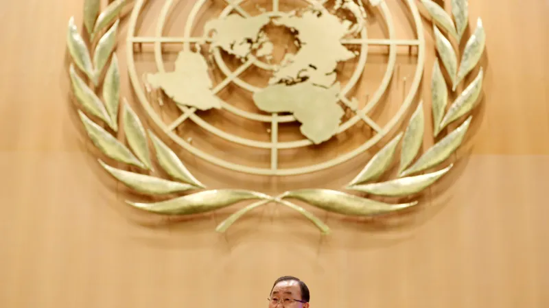 Šéf OSN Pan Ki-mun