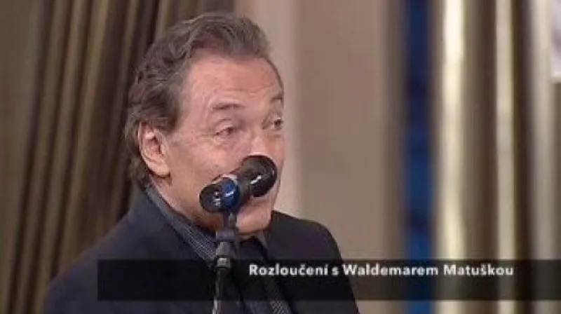 Události komentáře - Rozloučení s Waldemarem Matuškou