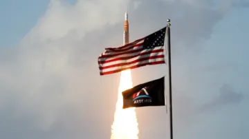 Snímek startu mise Artemis II