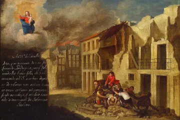 Tsunami, která roku 1755 zničila Lisabon, způsobily zvláštní pohyby mořského dna