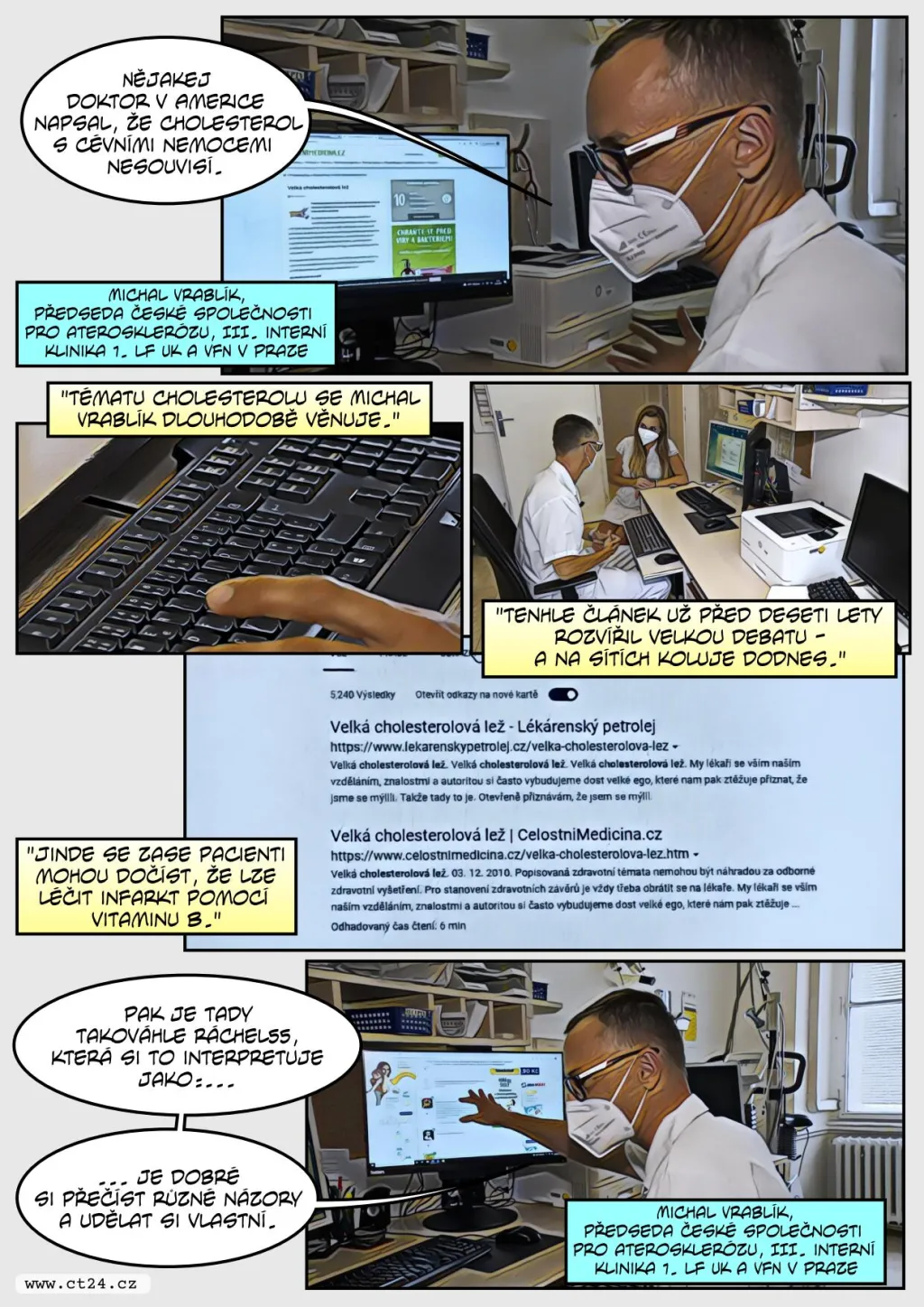 Hledání diagnózy přes internet může být zrádné
