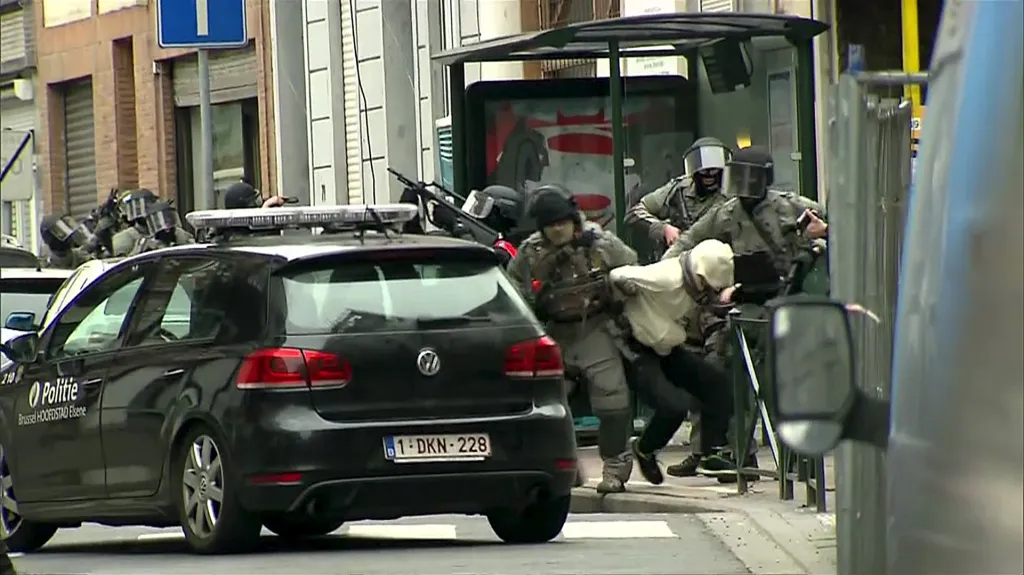Policejní akce, při které byl zadržen Salah Abdeslam