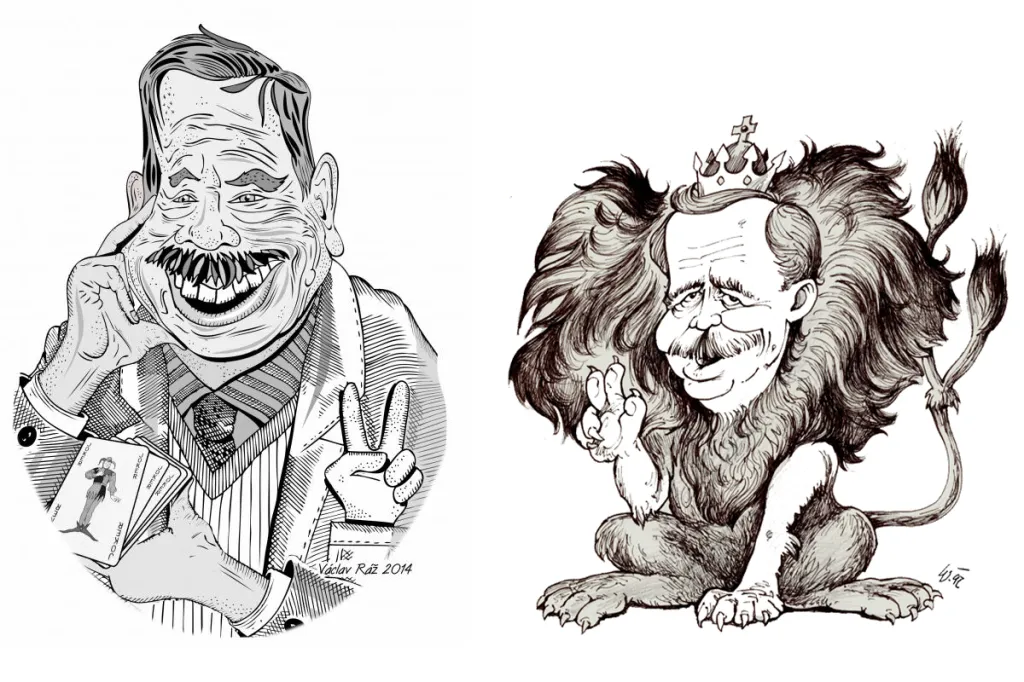 Vlevo: Václav Ráž (ČR), vpravo: Lubomír Vaněk (ČR)