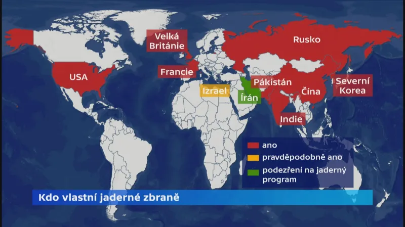 Vlastníci jaderných zbraní