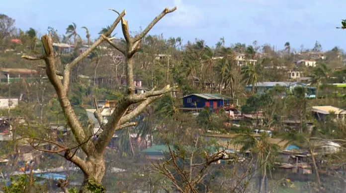 Následky tropické bouře Pam na Vanuatu