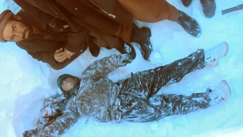 Oběť laviny v Afghánistánu