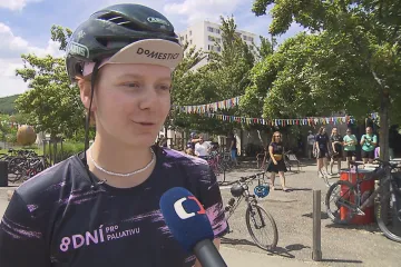 Cyklojízda Českem podporuje paliativní péči