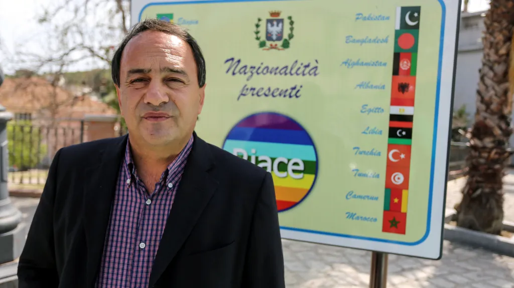 Starosta města Riace Domenico Lucano